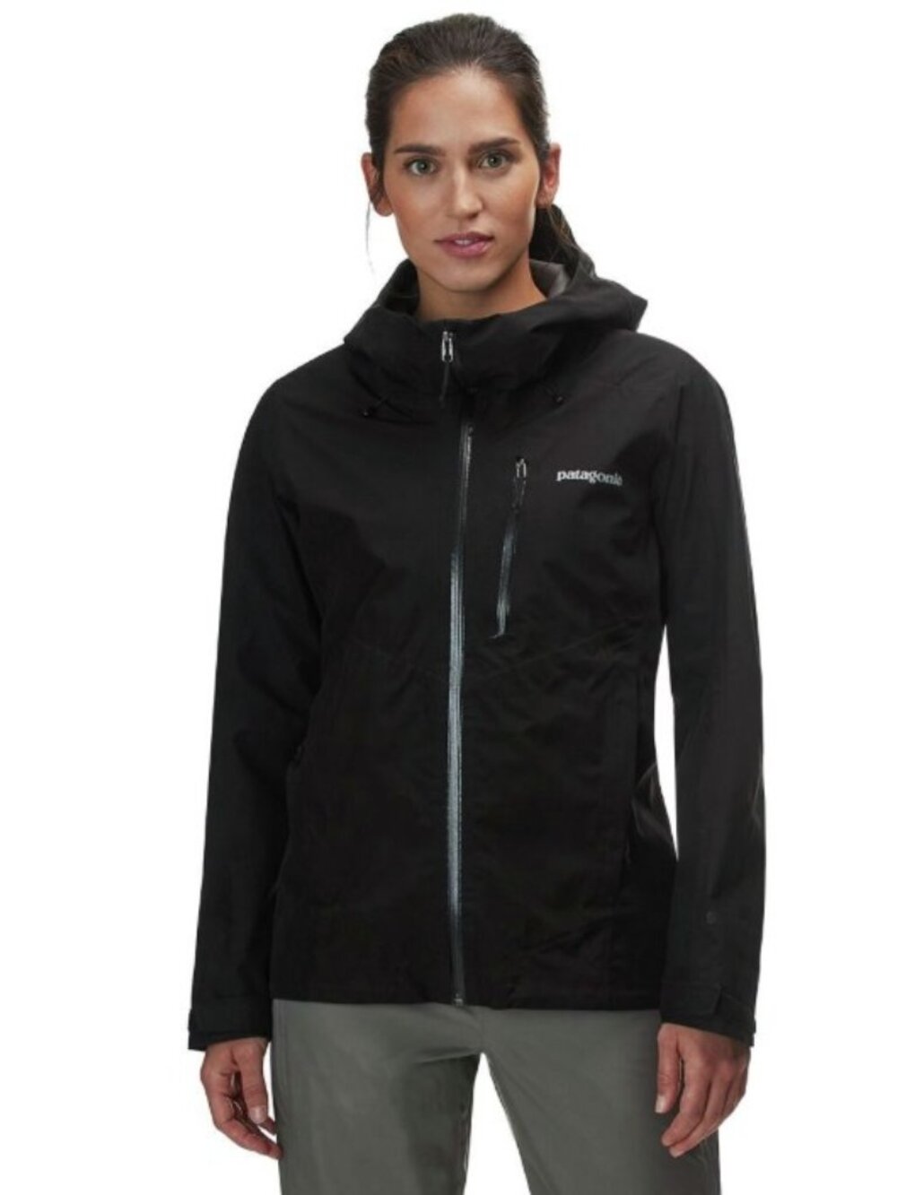 Patagonia | NWT Black Calcite Gortex Shell Jacket - Size M